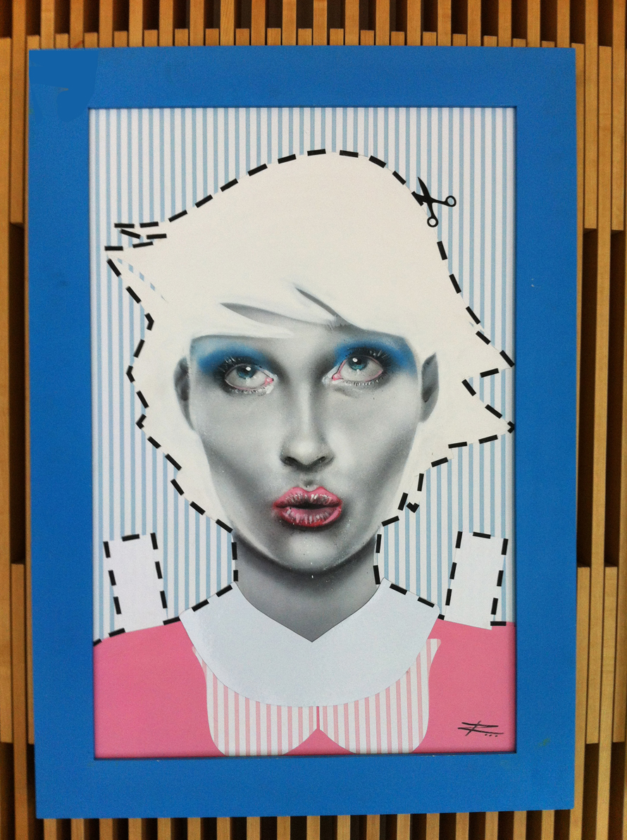 Mujer de recorte